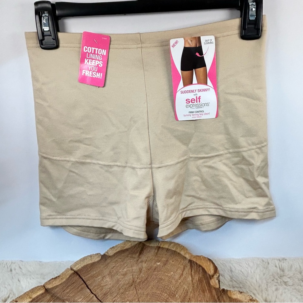 Self Expressions Beige Shapewear‎ Shorts